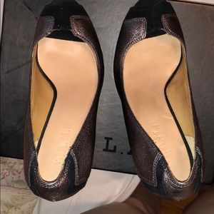 L.A.M.B platform heels